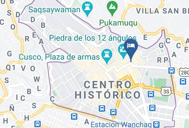 Cusco - Hotel Suenos Del Inka Hotel Maps