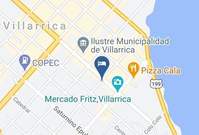 Cautin Province - Hotel Suenos Del Volcan Maps