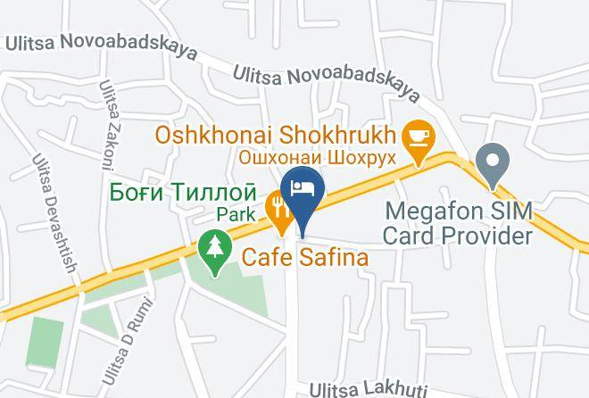 Panjakent - Hotel Sugd Maps