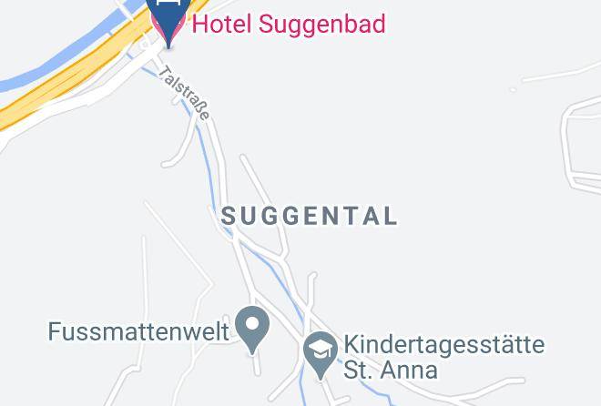 Hotel Suggenbad Map