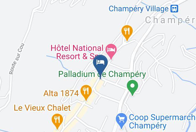 Monthey - Hotel Suisse Champery Maps