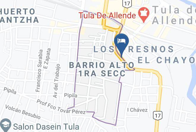 Tula De Allende - Hotel Suite Azomali Maps
