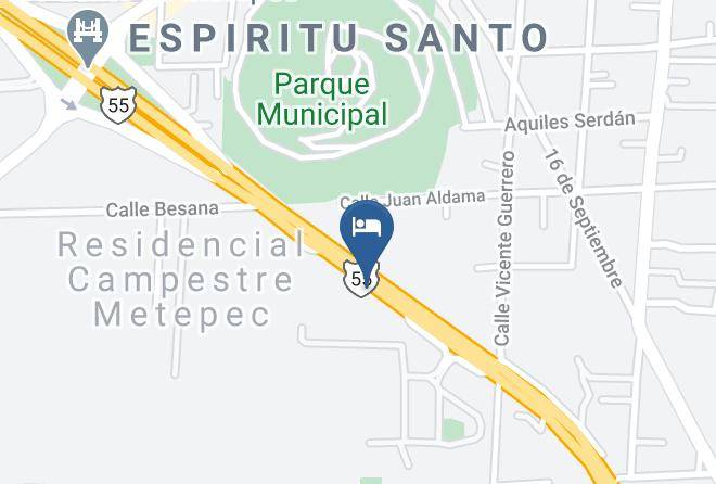 Metepec - Hotel Suite In La Muralla Metepec Maps