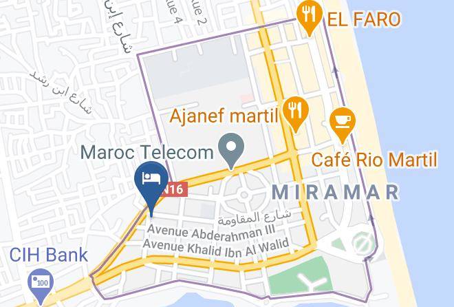 Tangier Tetouan - Hotel Suite Martil Maps