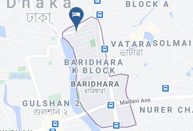 Dhaka - Hotel Suite Palace Maps