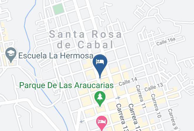Santa Rosa De Cabal - Hotel Suite Santa Rosa Maps