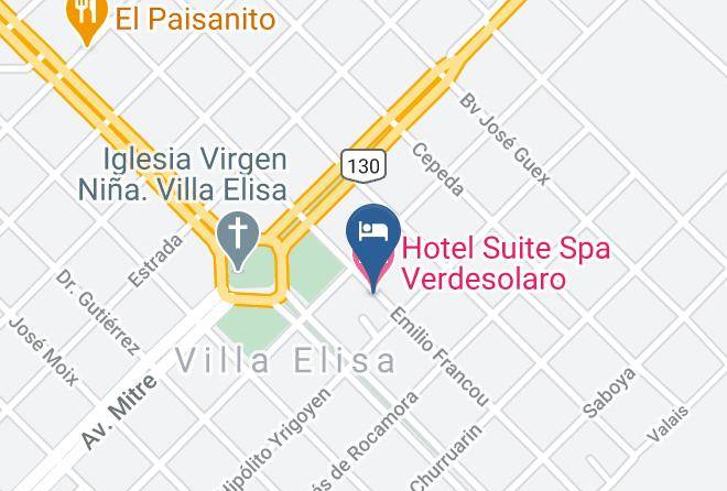 Colon - Hotel Suite Spa Verdesolaro Maps