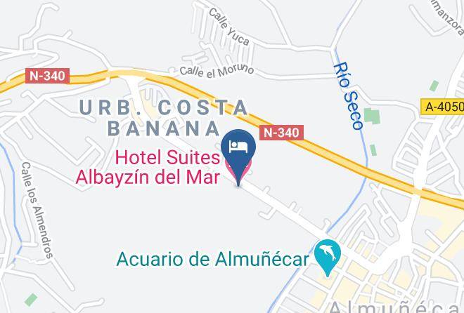 Granada - Hotel Suites Albayzin Del Mar Maps
