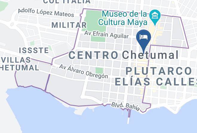 Othon P Blanco - Hotel & Suites Arges Maps