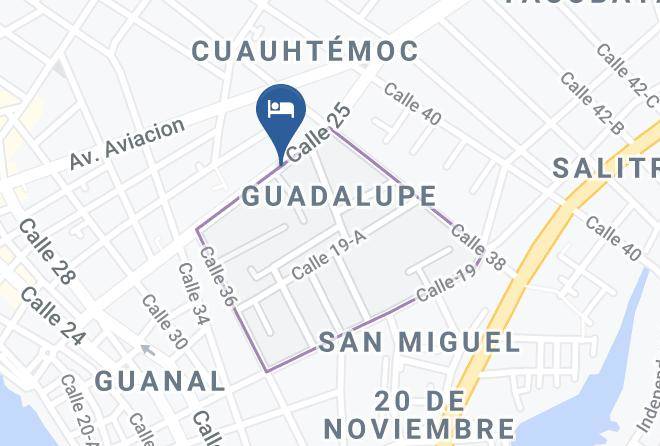 Carmen - Hotel Suites Cantarell Maps