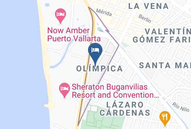 Puerto Vallarta - Hotel & Suites Coral Maps