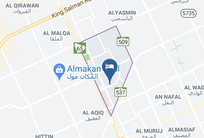 Riyadh - Hotel Suites Elite Press Branch Maps