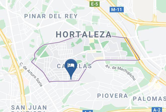 Madrid - Hotel Suites Feria De Madrid Maps