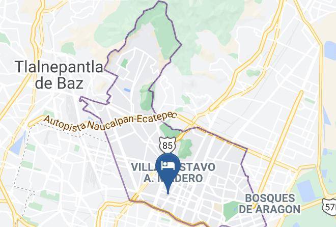 Gustavo A Madero - Hotel & Suites Ferri Maps