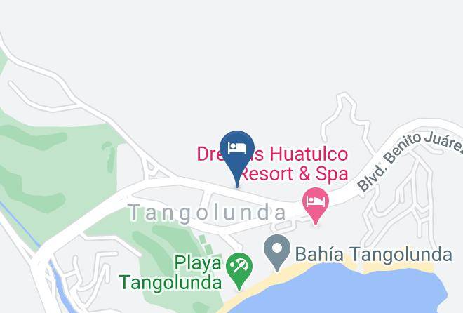 Santa Maria Huatulco - Hotel Suites Las Valkirias Maps