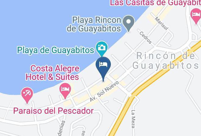 Compostela - Hotel & Suites Mar Y Sol Maps