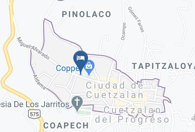 Cuetzalan Del Progreso - Posada Molina Maps