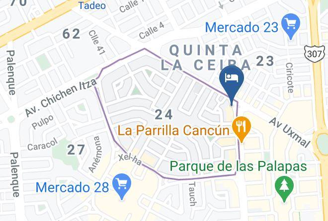 Benito Juarez - Hotel Suites Versalles Maps