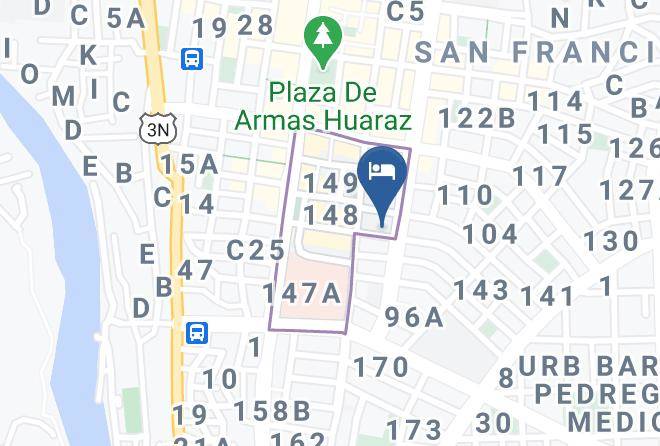 Huaraz - Hotel Suiza Peruana Maps