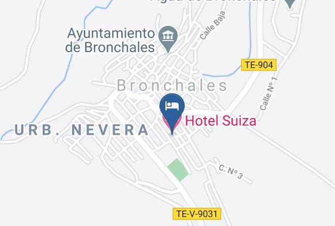 Teruel - Hotel Suiza Maps