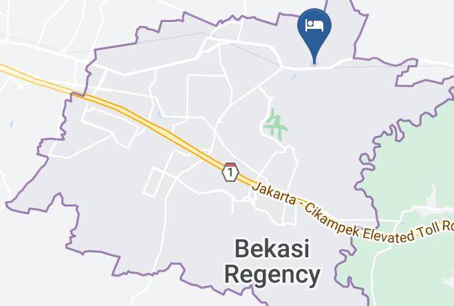 Bekasi Regency - Hotel Sukaratu Maps