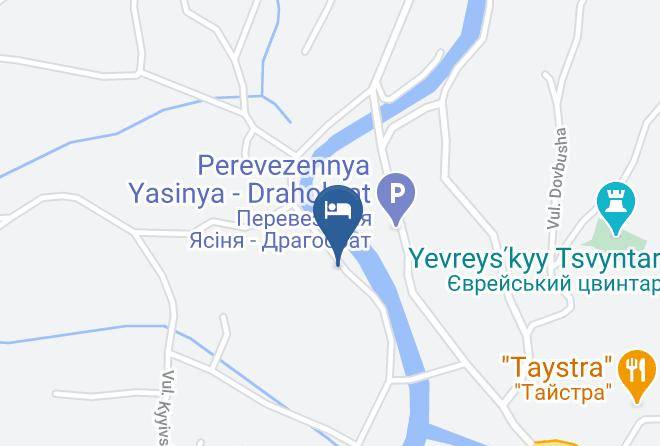 Rakhiv Raion - Hotel Sukhoviya Maps