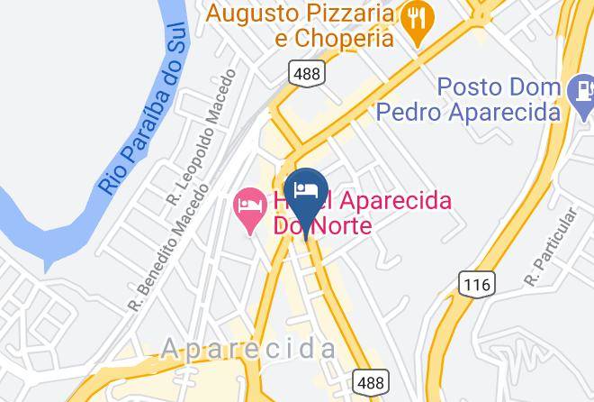 Aparecida - Hotel Sul De Minas Maps