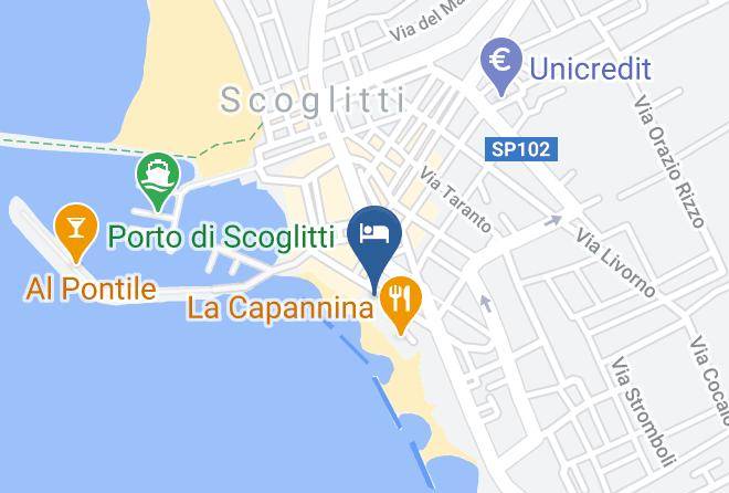Ragusa - Hotel Sul Mare Al Gabbiano Maps