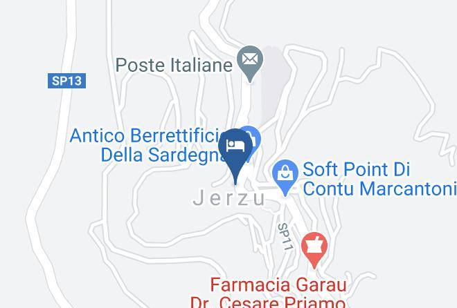 Nuoro - Hotel Sul Rio Maps