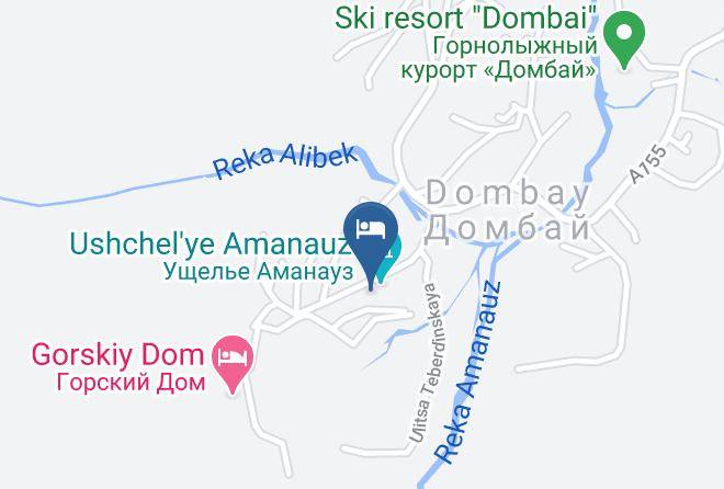 Karachayevsk - Hotel Sulakhat Maps