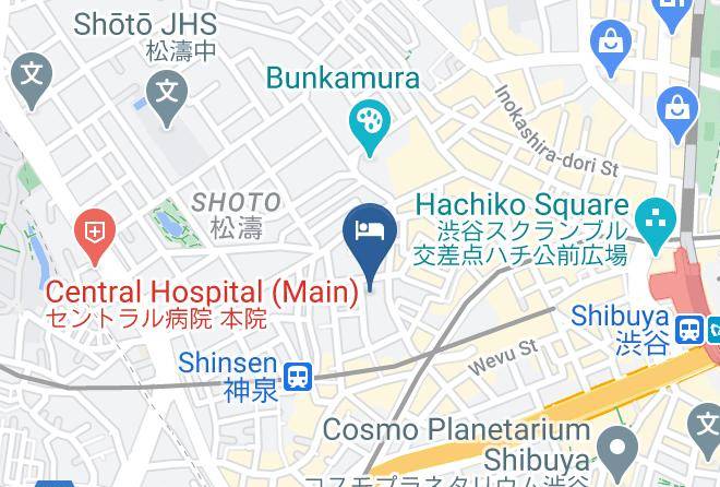 Shibuya Ward - Hotel Sulata Maps