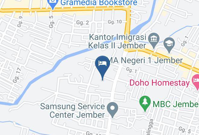 Jember Regency - Hotel Sulawesi Maps