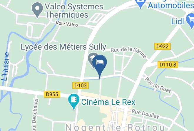 Eure Et Loir - Hotel Sully Maps