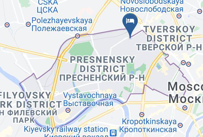Moscow - Hotel Sultan 1 Maps