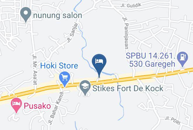 Kota Bukittinggi - Hotel Sultan Maps