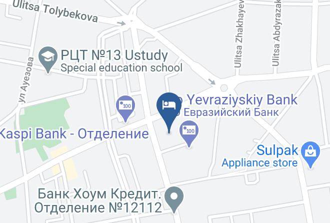 Kyzylorda - Hotel Sultan Plaza Maps