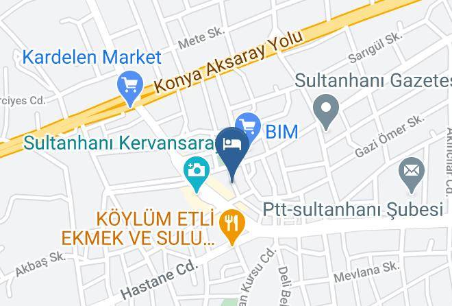 Sultanhani - Hotel Sultansaray Sultanhani Maps