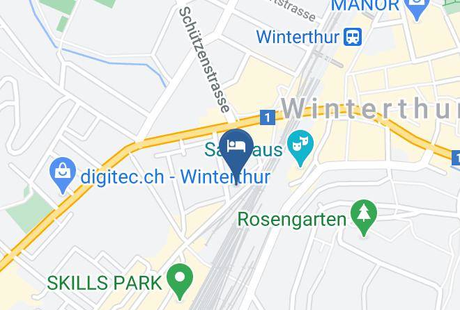 Winterthur - Hotel Sulzerareal In Winterthur Maps