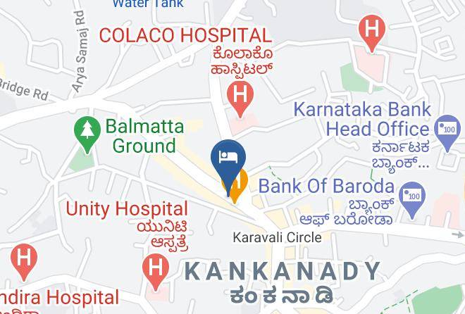 Mangalore - Hotel Suman Residency Maps