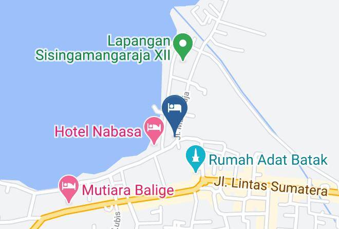 Toba Samosir Regency - Hotel Sumatera Balige Maps