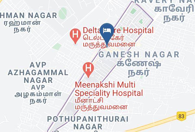 Thanjavur - Hotel Sumi Palace Maps