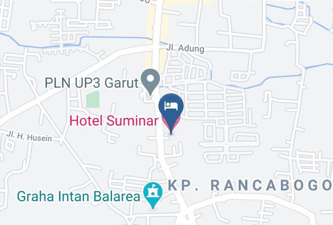 Garut Regency - Hotel Suminar Maps