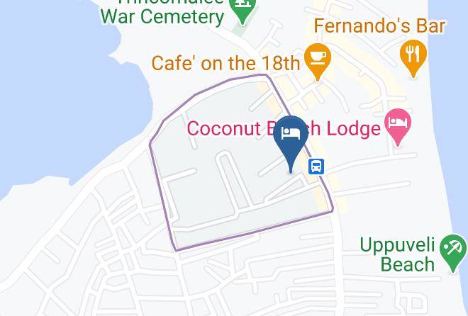 Trincomalee - Hotel Sun Blue Maps