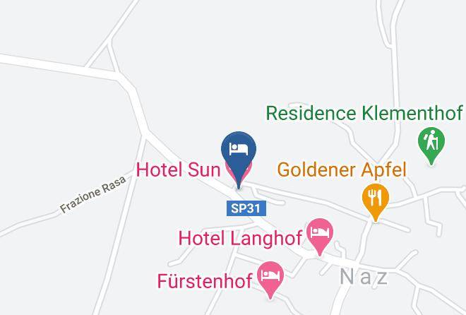 Bolzano - Hotel Sun Maps