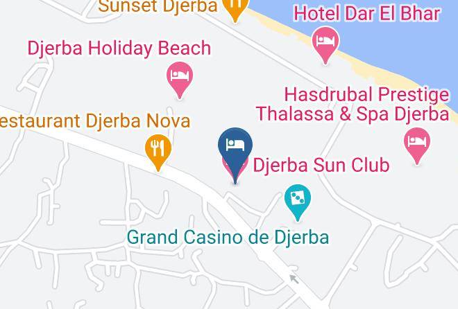 Djerba - Djerba Sun Club Maps