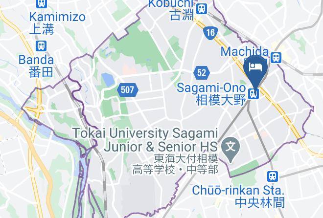 Sagamihara City Minami Ward - Hotel Sun Eight Maps