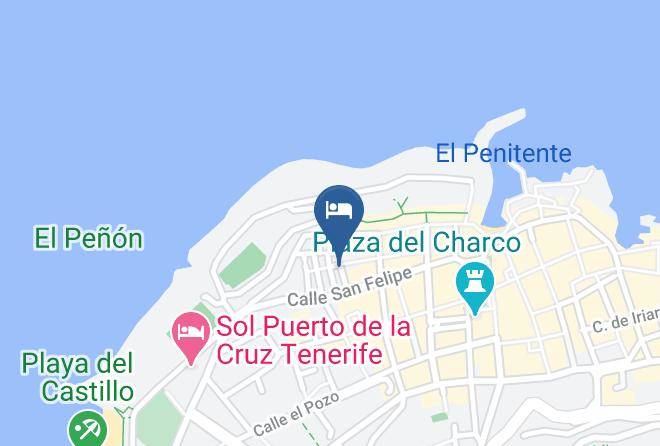 Santa Cruz De Tenerife - Hotel Sun Holidays Maps
