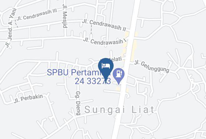 Bangka Regency - Hotel Sun Jaya Bangka Maps