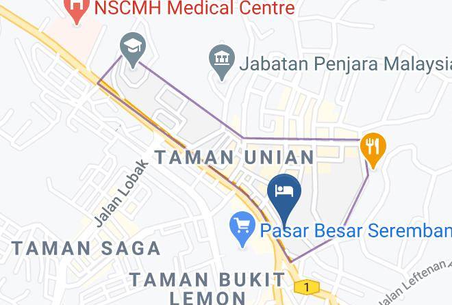 Seremban - Hotel Sun Lun Yik Maps