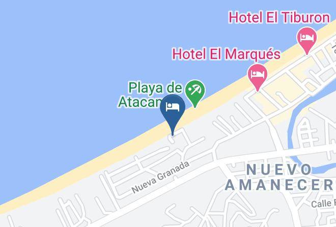 Atacames - Hotel Sun Palace Maps